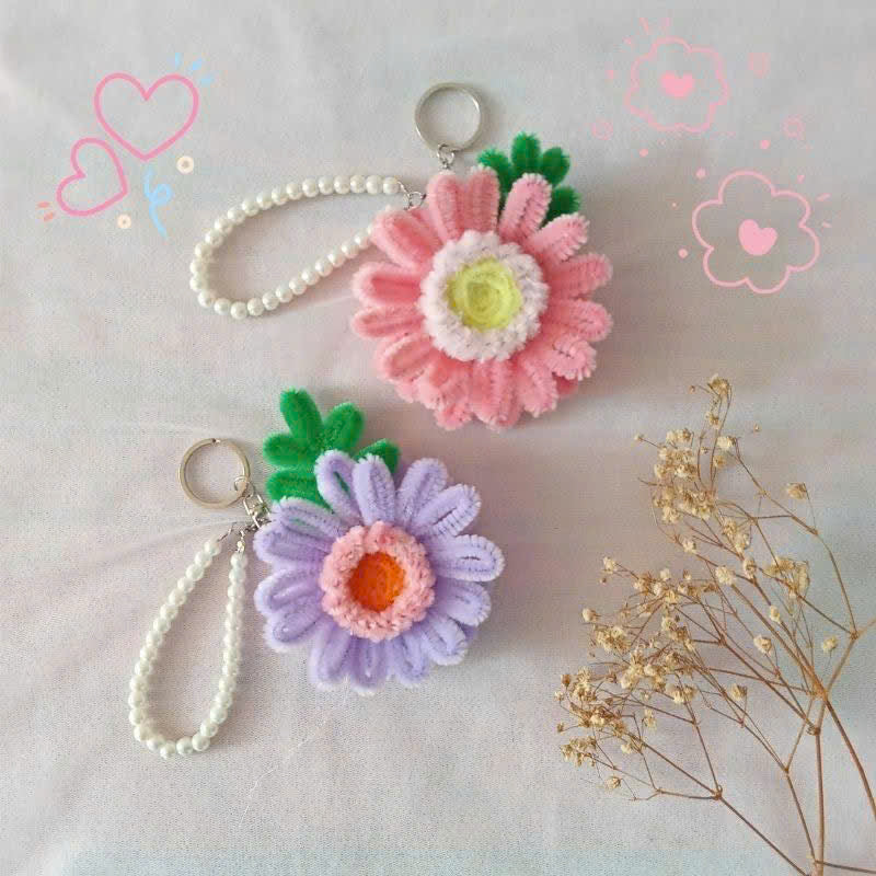 Móc Khóa Hoa Handmade